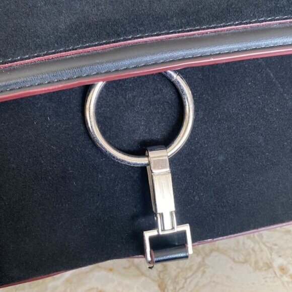 Zara Basic Collection Suede Satchel Bag - Picture 6 of 7